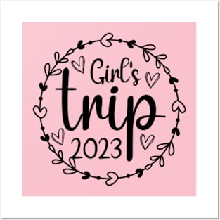 Matching Girls Trip 2023 Posters and Art